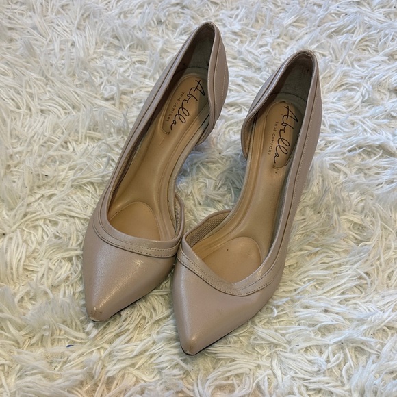 Abella Shoes - Abella Nude Heels
